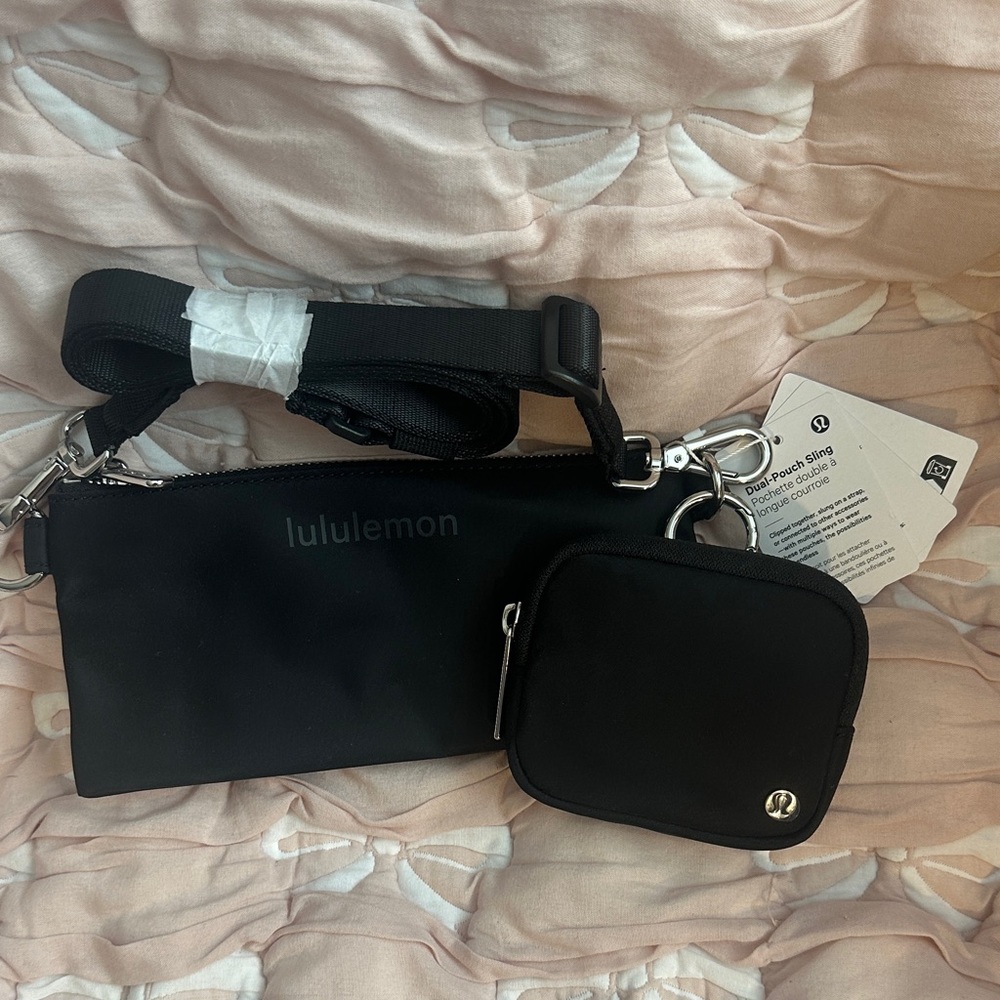 Lululemon Dual-Pouch Sling Bag Set